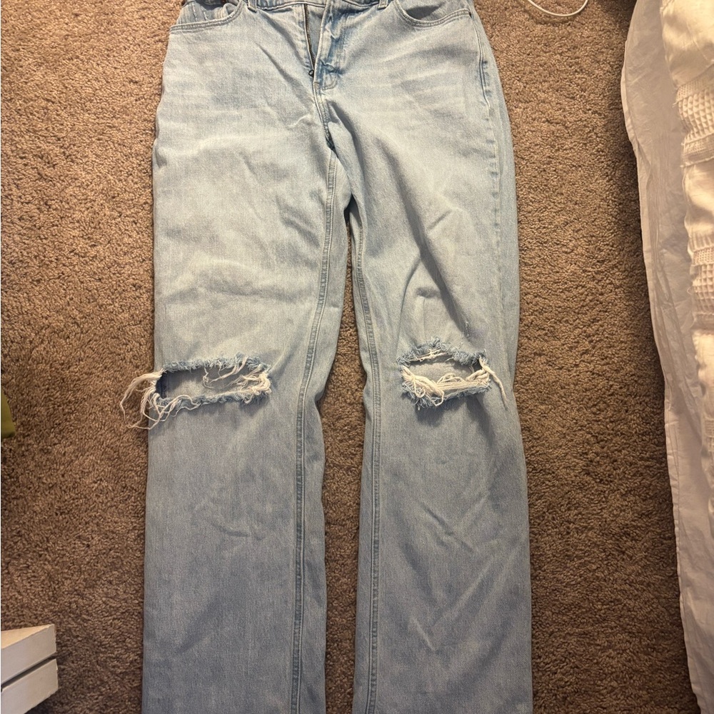 Abercrombie & Fitch Light The Baggy Low Rise